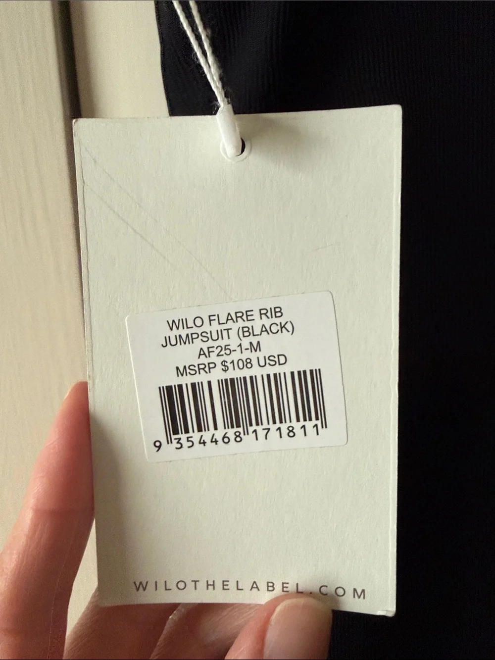 Wilo The Label Ribbed Jumpuit - Picture 4 of 4